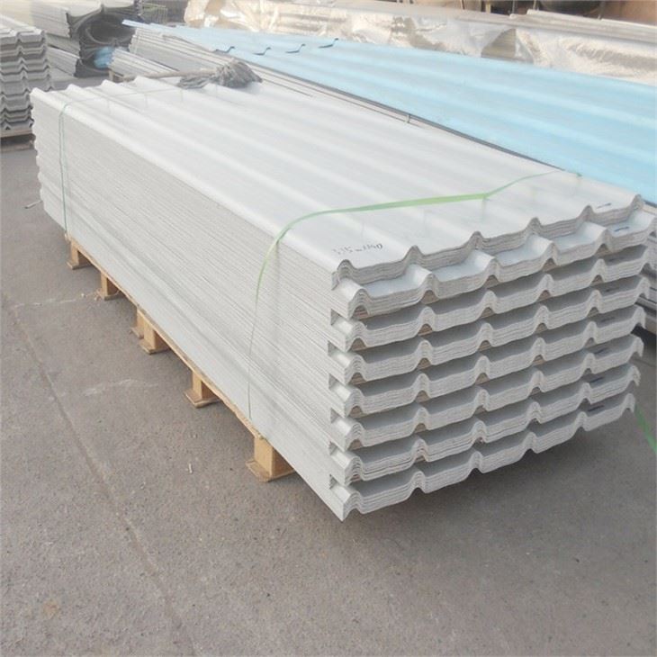 Fiberglass FRP Natural Daylighting Corrugated Sheet