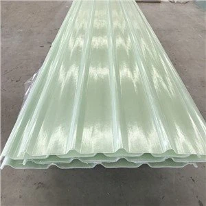 Telhado de fibra de vidro