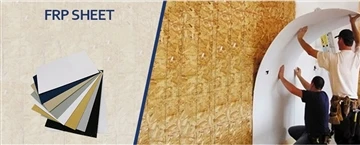 Quais são os diferentes tipos de painel de parede FRP?